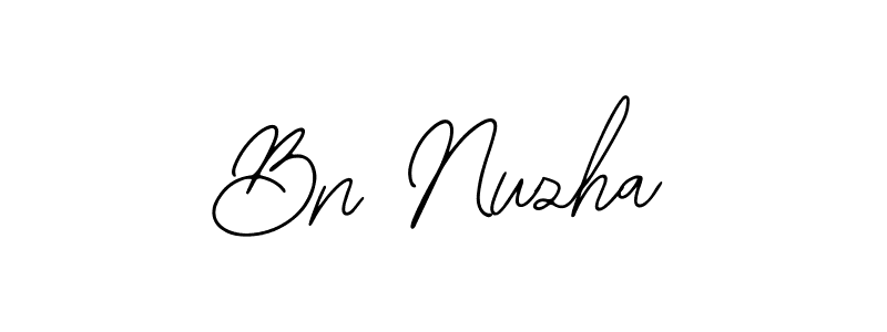Once you've used our free online signature maker to create your best signature Bearetta-2O07w style, it's time to enjoy all of the benefits that Bn Nuzha name signing documents. Bn Nuzha signature style 12 images and pictures png