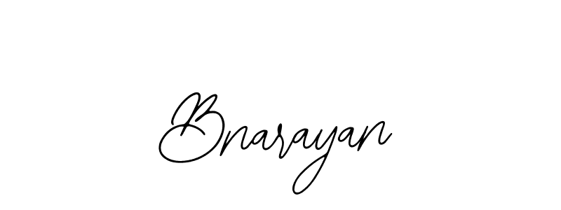 How to Draw Bnarayan signature style? Bearetta-2O07w is a latest design signature styles for name Bnarayan. Bnarayan signature style 12 images and pictures png