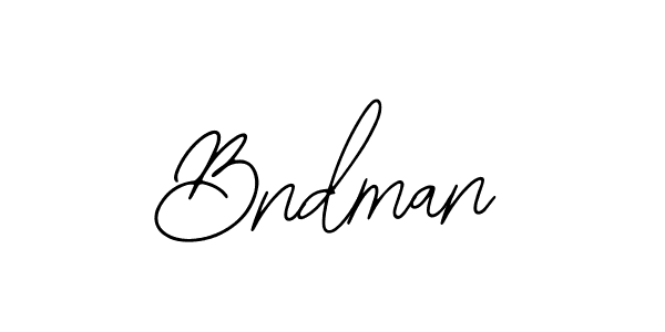 Bearetta-2O07w is a professional signature style that is perfect for those who want to add a touch of class to their signature. It is also a great choice for those who want to make their signature more unique. Get Bndman name to fancy signature for free. Bndman signature style 12 images and pictures png