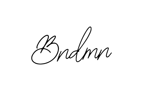 Best and Professional Signature Style for Bndmn. Bearetta-2O07w Best Signature Style Collection. Bndmn signature style 12 images and pictures png