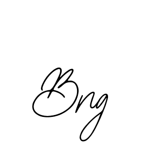 How to Draw Bng signature style? Bearetta-2O07w is a latest design signature styles for name Bng. Bng signature style 12 images and pictures png