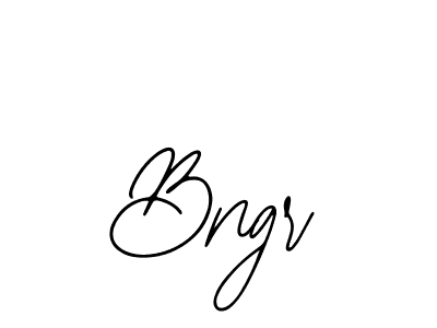 Make a beautiful signature design for name Bngr. With this signature (Bearetta-2O07w) style, you can create a handwritten signature for free. Bngr signature style 12 images and pictures png