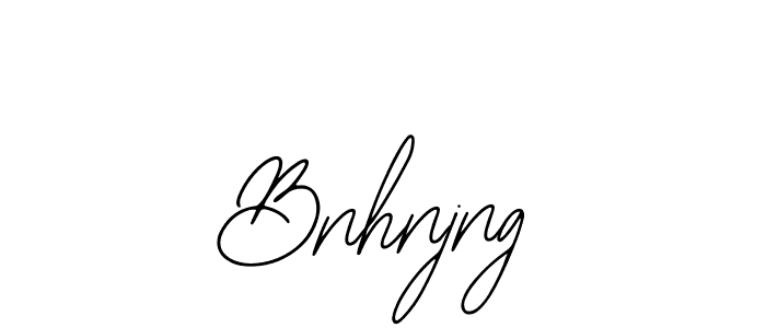 Make a beautiful signature design for name Bnhnjng. With this signature (Bearetta-2O07w) style, you can create a handwritten signature for free. Bnhnjng signature style 12 images and pictures png