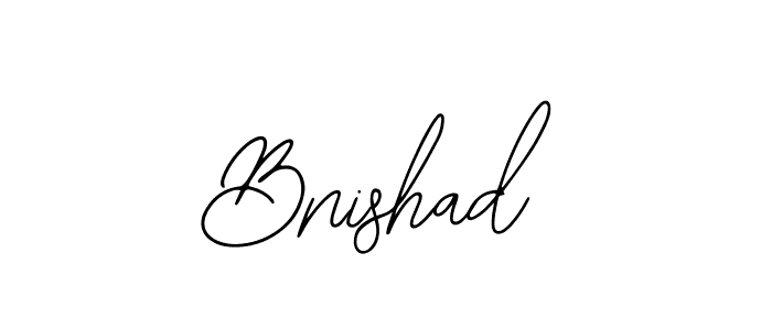 Also You can easily find your signature by using the search form. We will create Bnishad name handwritten signature images for you free of cost using Bearetta-2O07w sign style. Bnishad signature style 12 images and pictures png