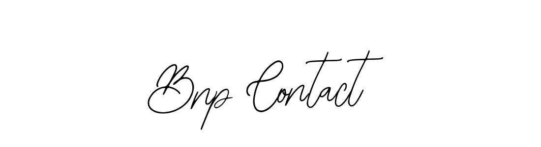 Make a beautiful signature design for name Bnp Contact. Use this online signature maker to create a handwritten signature for free. Bnp Contact signature style 12 images and pictures png