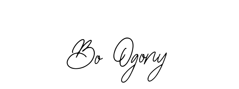 Also we have Bo Ogony name is the best signature style. Create professional handwritten signature collection using Bearetta-2O07w autograph style. Bo Ogony signature style 12 images and pictures png