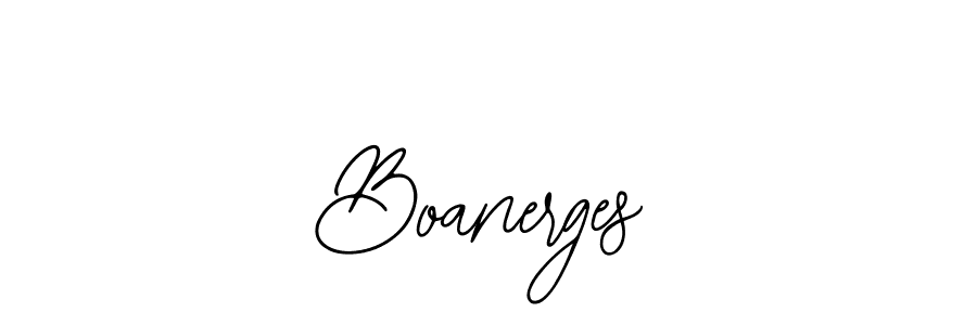 You should practise on your own different ways (Bearetta-2O07w) to write your name (Boanerges) in signature. don't let someone else do it for you. Boanerges signature style 12 images and pictures png