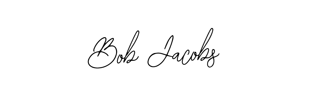 How to make Bob Jacobs name signature. Use Bearetta-2O07w style for creating short signs online. This is the latest handwritten sign. Bob Jacobs signature style 12 images and pictures png