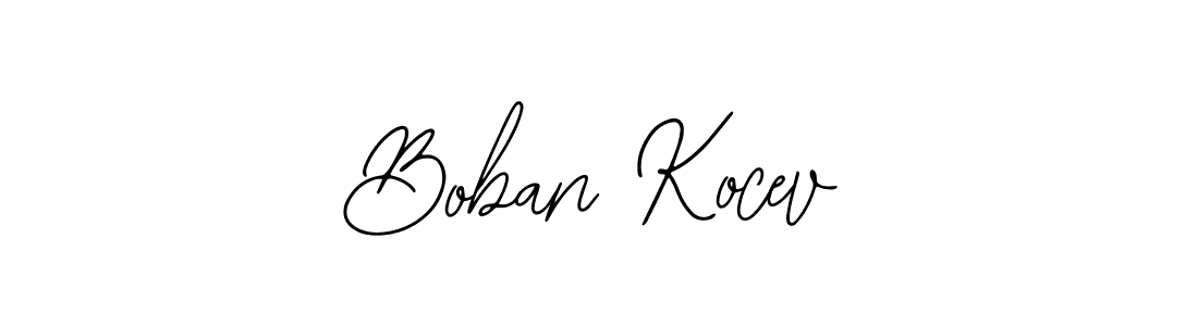 Make a beautiful signature design for name Boban Kocev. With this signature (Bearetta-2O07w) style, you can create a handwritten signature for free. Boban Kocev signature style 12 images and pictures png