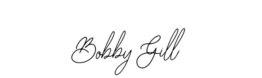 Also You can easily find your signature by using the search form. We will create Bobby Gill name handwritten signature images for you free of cost using Bearetta-2O07w sign style. Bobby Gill signature style 12 images and pictures png
