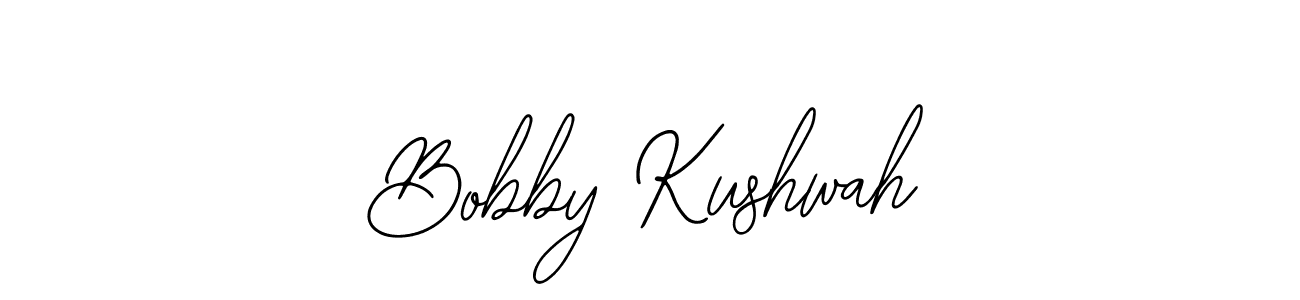 Similarly Bearetta-2O07w is the best handwritten signature design. Signature creator online .You can use it as an online autograph creator for name Bobby Kushwah. Bobby Kushwah signature style 12 images and pictures png