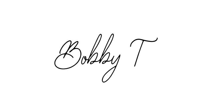 Bobby T stylish signature style. Best Handwritten Sign (Bearetta-2O07w) for my name. Handwritten Signature Collection Ideas for my name Bobby T. Bobby T signature style 12 images and pictures png