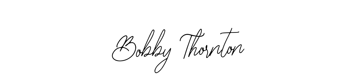 Also You can easily find your signature by using the search form. We will create Bobby Thornton name handwritten signature images for you free of cost using Bearetta-2O07w sign style. Bobby Thornton signature style 12 images and pictures png