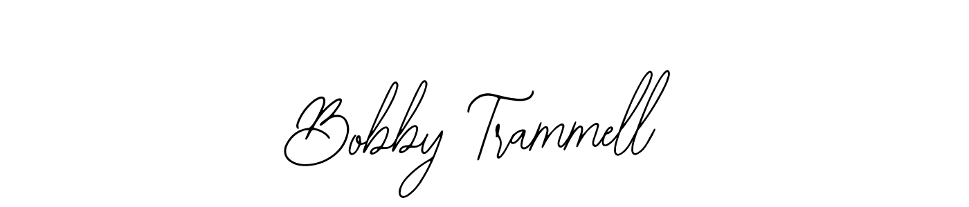 You should practise on your own different ways (Bearetta-2O07w) to write your name (Bobby Trammell) in signature. don't let someone else do it for you. Bobby Trammell signature style 12 images and pictures png
