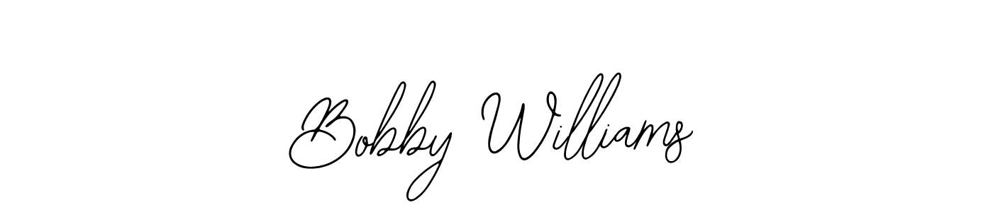 Bobby Williams stylish signature style. Best Handwritten Sign (Bearetta-2O07w) for my name. Handwritten Signature Collection Ideas for my name Bobby Williams. Bobby Williams signature style 12 images and pictures png