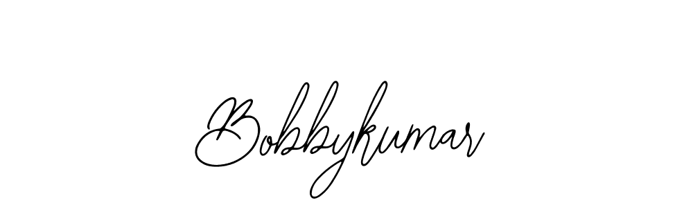 Use a signature maker to create a handwritten signature online. With this signature software, you can design (Bearetta-2O07w) your own signature for name Bobbykumar. Bobbykumar signature style 12 images and pictures png