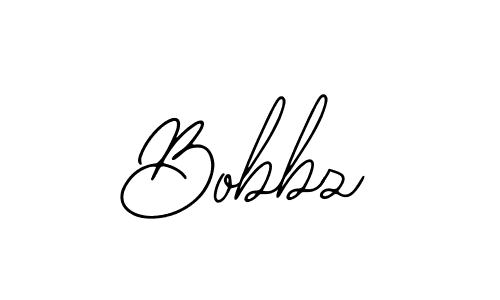 Create a beautiful signature design for name Bobbz. With this signature (Bearetta-2O07w) fonts, you can make a handwritten signature for free. Bobbz signature style 12 images and pictures png