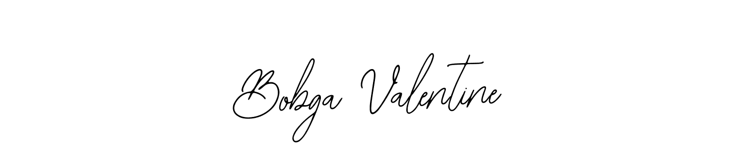 Also we have Bobga Valentine name is the best signature style. Create professional handwritten signature collection using Bearetta-2O07w autograph style. Bobga Valentine signature style 12 images and pictures png