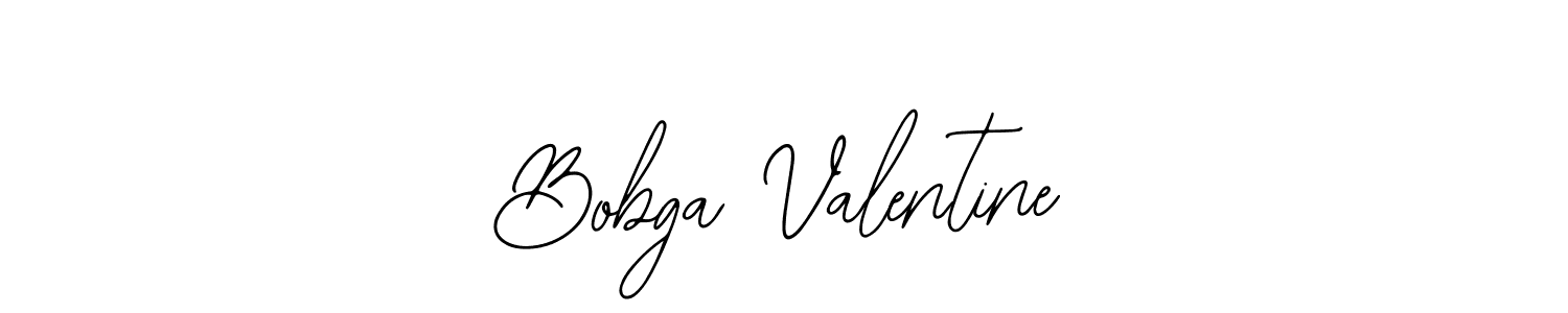 Bobga Valentine stylish signature style. Best Handwritten Sign (Bearetta-2O07w) for my name. Handwritten Signature Collection Ideas for my name Bobga Valentine. Bobga Valentine signature style 12 images and pictures png