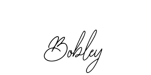 Use a signature maker to create a handwritten signature online. With this signature software, you can design (Bearetta-2O07w) your own signature for name Bobley. Bobley signature style 12 images and pictures png