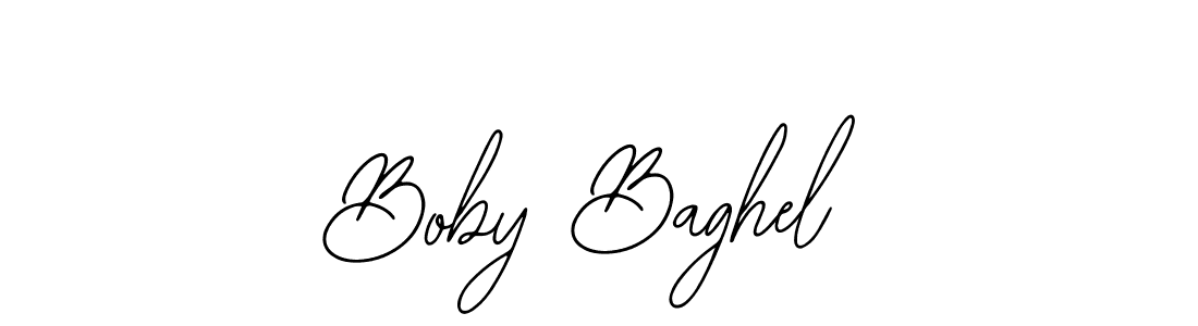 Make a beautiful signature design for name Boby Baghel. With this signature (Bearetta-2O07w) style, you can create a handwritten signature for free. Boby Baghel signature style 12 images and pictures png