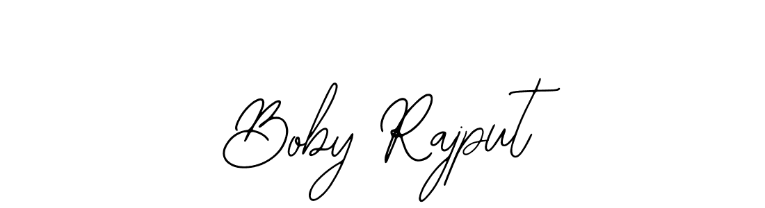 Also we have Boby Rajput name is the best signature style. Create professional handwritten signature collection using Bearetta-2O07w autograph style. Boby Rajput signature style 12 images and pictures png