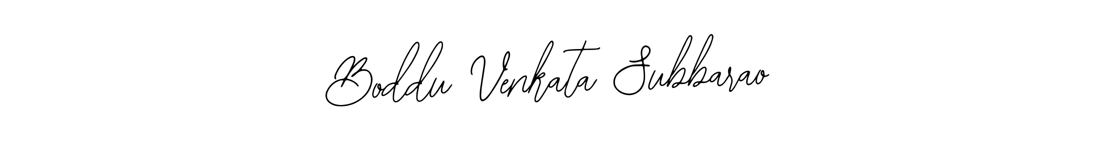 Make a short Boddu Venkata Subbarao signature style. Manage your documents anywhere anytime using Bearetta-2O07w. Create and add eSignatures, submit forms, share and send files easily. Boddu Venkata Subbarao signature style 12 images and pictures png