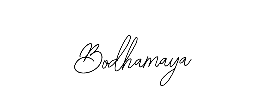 How to make Bodhamaya signature? Bearetta-2O07w is a professional autograph style. Create handwritten signature for Bodhamaya name. Bodhamaya signature style 12 images and pictures png