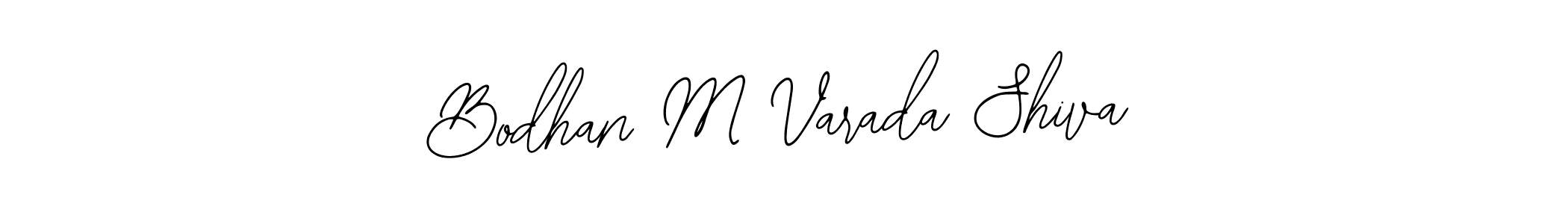 How to make Bodhan M Varada Shiva signature? Bearetta-2O07w is a professional autograph style. Create handwritten signature for Bodhan M Varada Shiva name. Bodhan M Varada Shiva signature style 12 images and pictures png