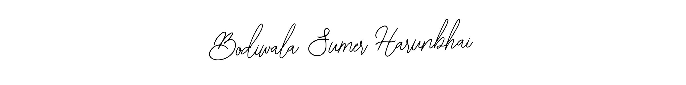 The best way (Bearetta-2O07w) to make a short signature is to pick only two or three words in your name. The name Bodiwala Sumer Harunbhai include a total of six letters. For converting this name. Bodiwala Sumer Harunbhai signature style 12 images and pictures png
