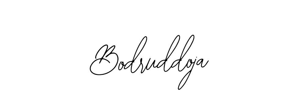 Design your own signature with our free online signature maker. With this signature software, you can create a handwritten (Bearetta-2O07w) signature for name Bodruddoja. Bodruddoja signature style 12 images and pictures png