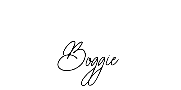 Design your own signature with our free online signature maker. With this signature software, you can create a handwritten (Bearetta-2O07w) signature for name Boggie. Boggie signature style 12 images and pictures png