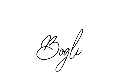 Create a beautiful signature design for name Bogli. With this signature (Bearetta-2O07w) fonts, you can make a handwritten signature for free. Bogli signature style 12 images and pictures png
