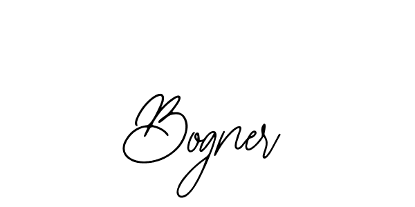 Use a signature maker to create a handwritten signature online. With this signature software, you can design (Bearetta-2O07w) your own signature for name Bogner. Bogner signature style 12 images and pictures png