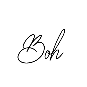 It looks lik you need a new signature style for name Boh. Design unique handwritten (Bearetta-2O07w) signature with our free signature maker in just a few clicks. Boh signature style 12 images and pictures png