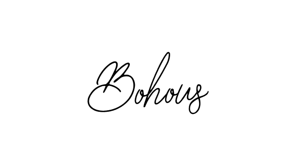Bohous stylish signature style. Best Handwritten Sign (Bearetta-2O07w) for my name. Handwritten Signature Collection Ideas for my name Bohous. Bohous signature style 12 images and pictures png