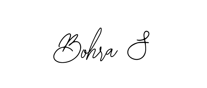 Design your own signature with our free online signature maker. With this signature software, you can create a handwritten (Bearetta-2O07w) signature for name Bohra S. Bohra S signature style 12 images and pictures png
