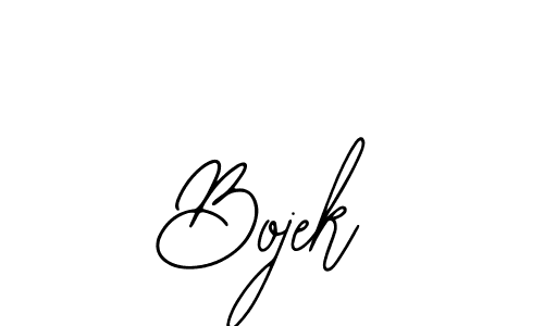 How to make Bojek name signature. Use Bearetta-2O07w style for creating short signs online. This is the latest handwritten sign. Bojek signature style 12 images and pictures png