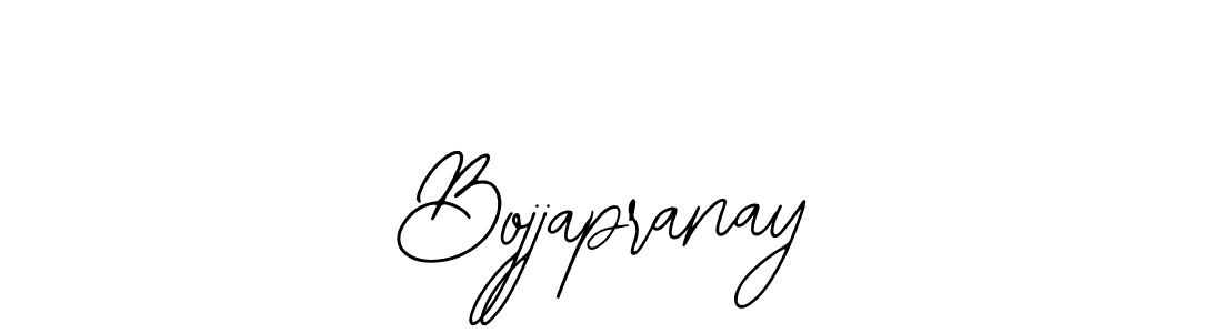 Use a signature maker to create a handwritten signature online. With this signature software, you can design (Bearetta-2O07w) your own signature for name Bojjapranay. Bojjapranay signature style 12 images and pictures png