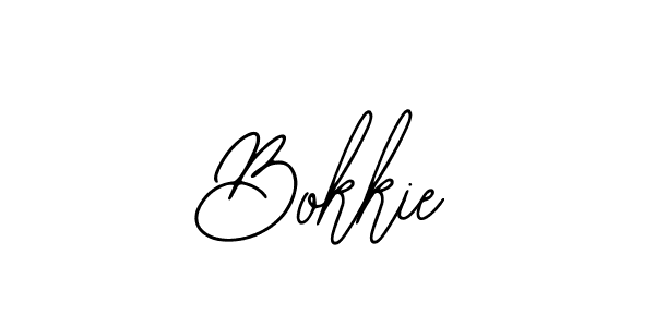 Also we have Bokkie name is the best signature style. Create professional handwritten signature collection using Bearetta-2O07w autograph style. Bokkie signature style 12 images and pictures png