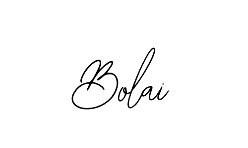 How to make Bolai signature? Bearetta-2O07w is a professional autograph style. Create handwritten signature for Bolai name. Bolai signature style 12 images and pictures png