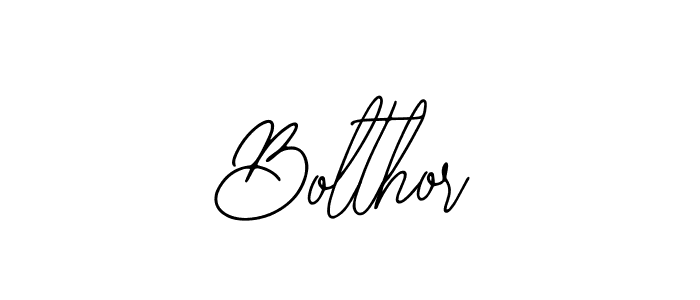 Make a beautiful signature design for name Bolthor. With this signature (Bearetta-2O07w) style, you can create a handwritten signature for free. Bolthor signature style 12 images and pictures png