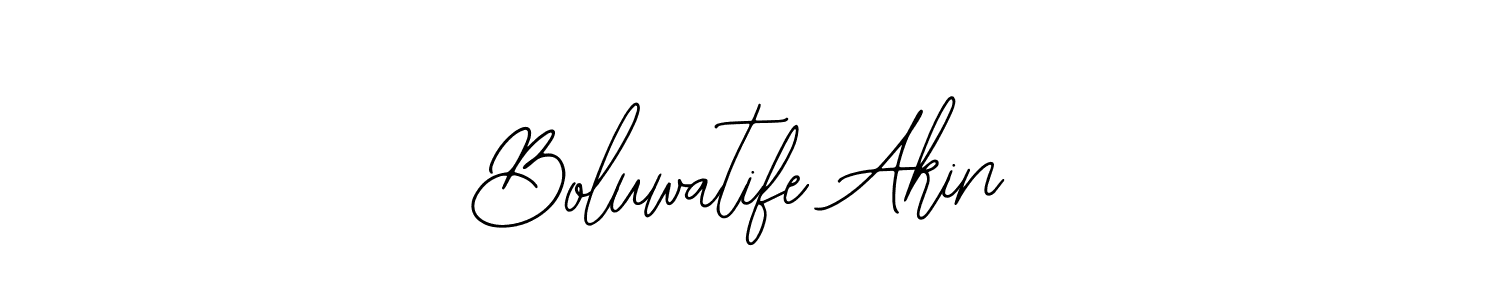 You can use this online signature creator to create a handwritten signature for the name Boluwatife Akin. This is the best online autograph maker. Boluwatife Akin signature style 12 images and pictures png