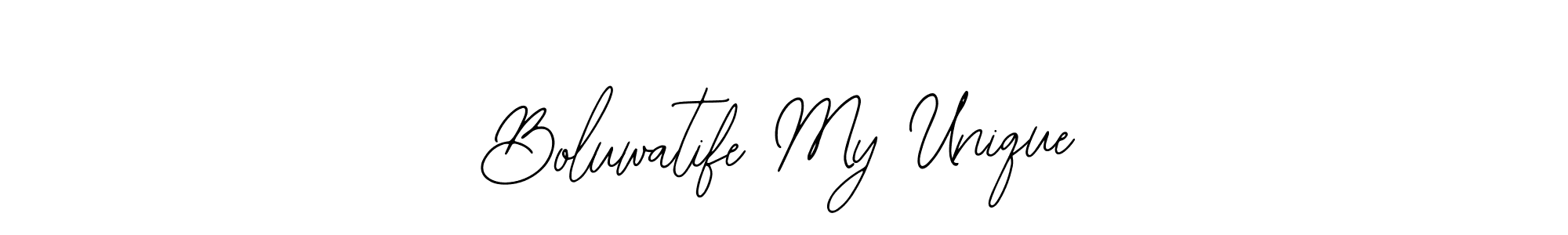 Here are the top 10 professional signature styles for the name Boluwatife My Unique. These are the best autograph styles you can use for your name. Boluwatife My Unique signature style 12 images and pictures png