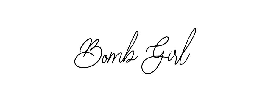 How to Draw Bomb Girl signature style? Bearetta-2O07w is a latest design signature styles for name Bomb Girl. Bomb Girl signature style 12 images and pictures png