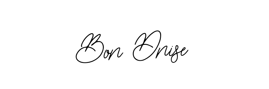 Create a beautiful signature design for name Bon Dnise. With this signature (Bearetta-2O07w) fonts, you can make a handwritten signature for free. Bon Dnise signature style 12 images and pictures png