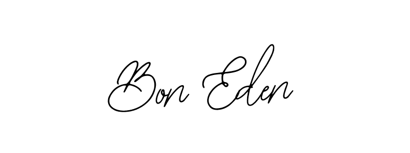 Design your own signature with our free online signature maker. With this signature software, you can create a handwritten (Bearetta-2O07w) signature for name Bon Eden. Bon Eden signature style 12 images and pictures png