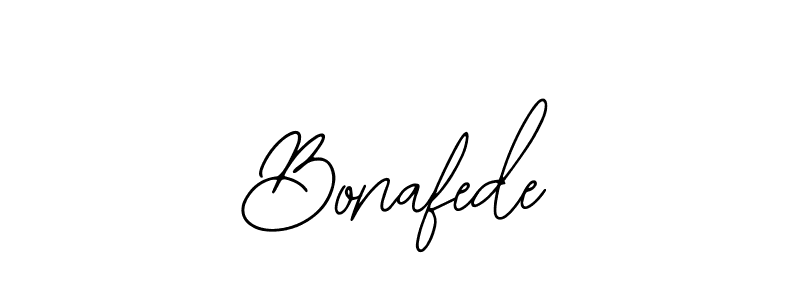 Bearetta-2O07w is a professional signature style that is perfect for those who want to add a touch of class to their signature. It is also a great choice for those who want to make their signature more unique. Get Bonafede name to fancy signature for free. Bonafede signature style 12 images and pictures png