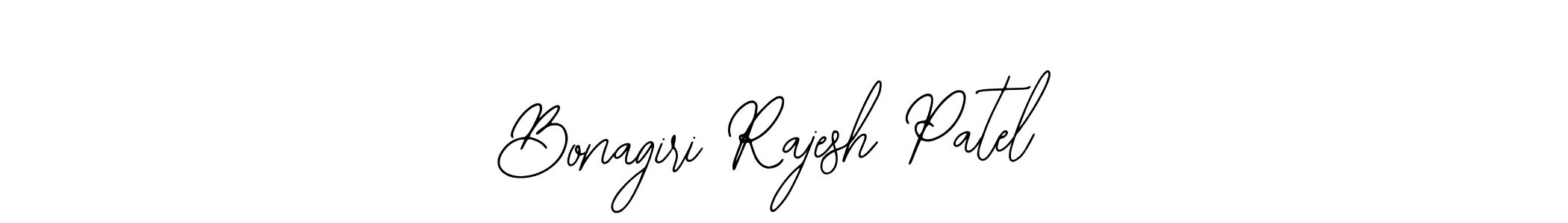 You should practise on your own different ways (Bearetta-2O07w) to write your name (Bonagiri Rajesh Patel) in signature. don't let someone else do it for you. Bonagiri Rajesh Patel signature style 12 images and pictures png