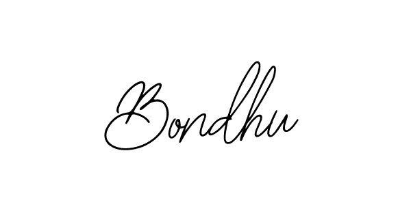 How to Draw Bondhu signature style? Bearetta-2O07w is a latest design signature styles for name Bondhu. Bondhu signature style 12 images and pictures png
